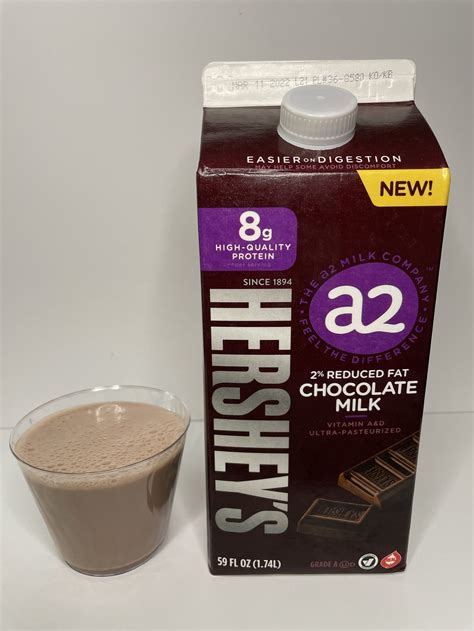 A2 Milk Hersheys Reduced Fat Chocolate Milk — Chocolate 45 Off