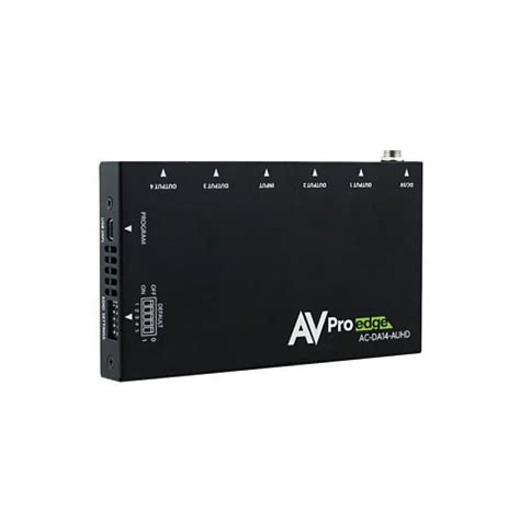 Avpro Edge Ac Da Auhd Gen Av Splitter