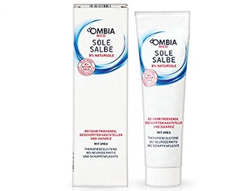 Ombia Med Sole Salbe Mit Natursole Und Urea Ml Amazon De