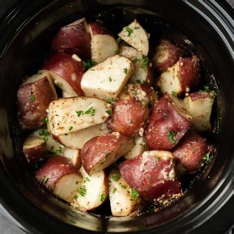 Easy Crock Pot Potatoes Recipe