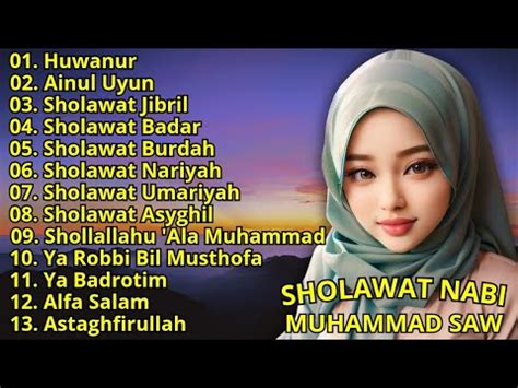 SHOLAWAT NABI MOHAMMAD SAW HUWANUR AINUL UYUN SHOLAWAT JIBRIL