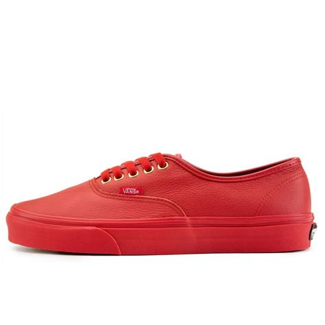 Vans Authentic Red