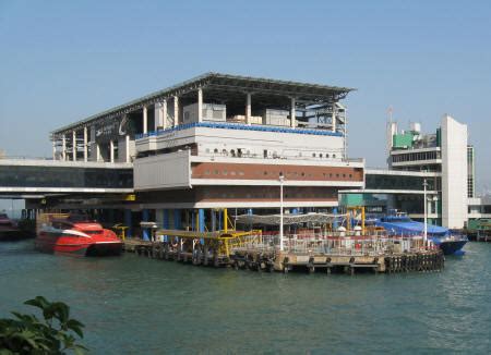 Macau Ferry Terminal in Hong Kong