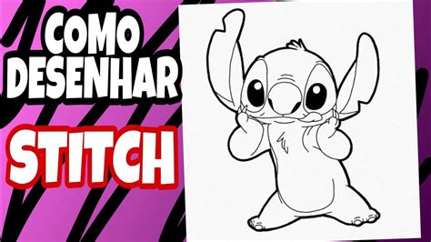 Como Desenhar O Stitch Passo A Passo How To Draw Stitch Step By Step