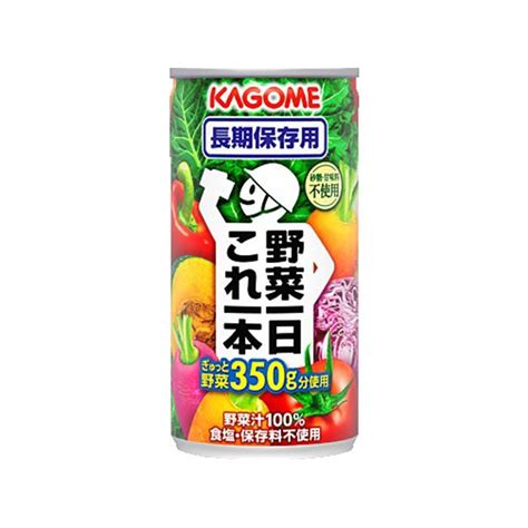 （30本セットケース）カゴメ野菜ジュース「野菜1日これ1本」長期保存用 190gx30本 10000828cs防災グッズ アットレスキュー 通販 Yahooショッピング