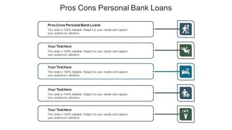 Pros Cons Personal Loan Powerpoint Presentation And Slides Slideteam