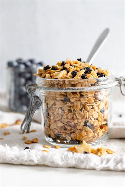 Homemade Blueberry Granola The Baker S Almanac