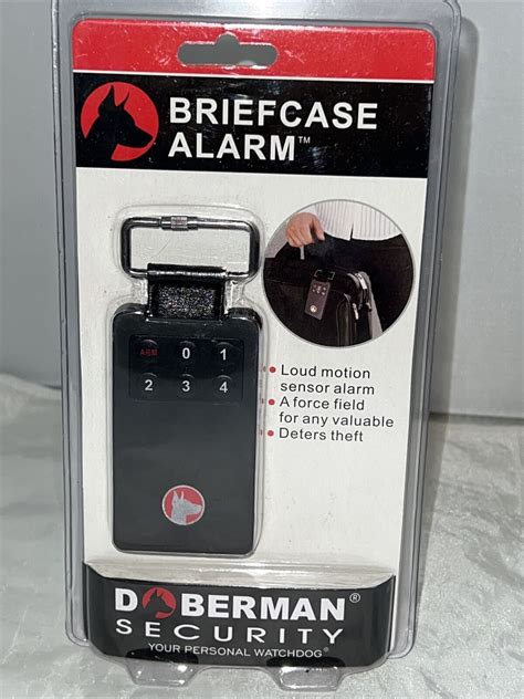 Doberman Security Briefcase Motion Sensor 100db Alarm Deters Theft Ebay