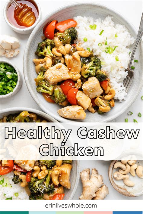 Healthy Cashew Chicken Erin Lives Whole