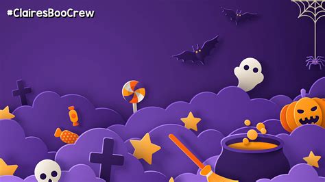 Animated Halloween Zoom Background