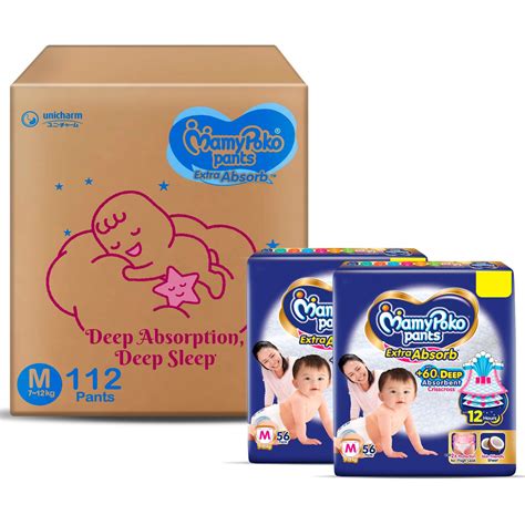 Mamypoko Extra Absorb Diaper Pants Medium Count Uses Benefits