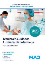 Temario de oposiciones Técnico a en Cuidados Auxiliares de Enfermería