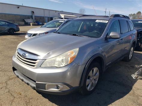 2011 SUBARU OUTBACK 2 5I PREMIUM For Sale CT HARTFORD Tue Apr 02