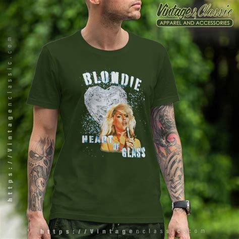 Blondie Heart Of Glass Shirt Vintagenclassic Tee