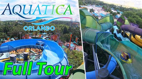 Aquatica Orlando SeaWorld S Water Park Full Tour YouTube