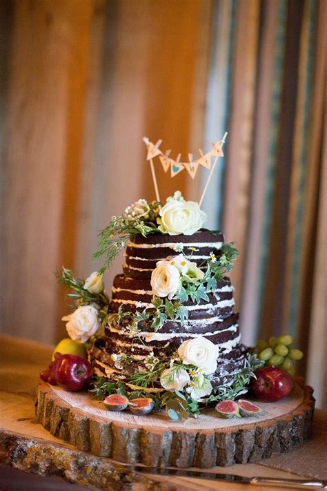 Naked Cakes La última tendencia en tartas de boda Bodas