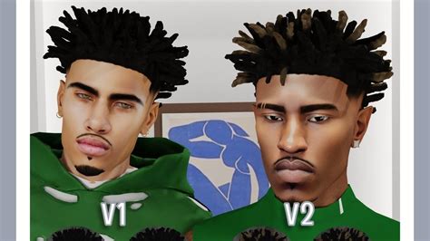 MULLET DREADS Khadijah551 In 2024 Dreads Mullets Sims Hair