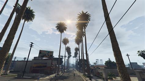 Los Sangeles Add More Palm Trees Gta 5 Mods