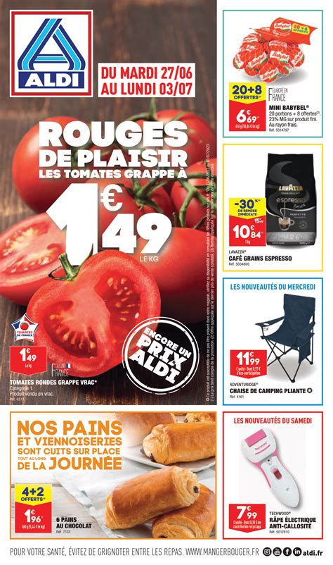 Catalogue Aldi France Du Juin Au Juillet Soldes T Jusqu