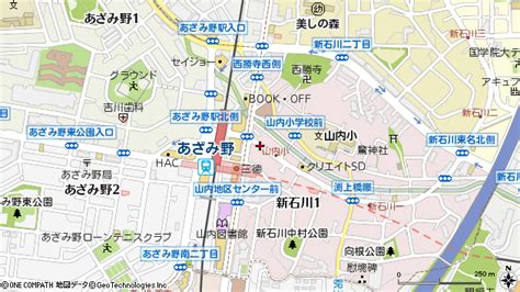 神奈川県横浜市青葉区新石川1丁目 地図（住所一覧から検索） ：マピオン