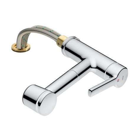 Kwc Luna E Single Lever Kitchen Mixer Tap With Pull Out Spray Front