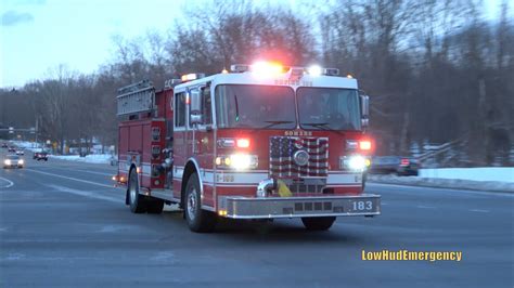 Somers Fd Engine Responding Youtube