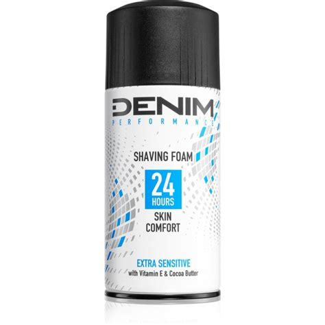 Denim Performance Extra Sensitive pianka do golenia dla mężczyzn 300 ml