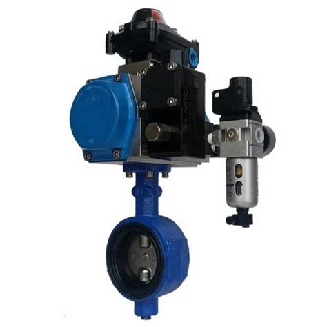 Pneumatic Rubber Lined Wafer Type Butterfly Valve At Rs Wafer