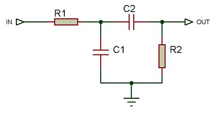 Filtre Passe Bande Passif Filtre En Double L Sciences Et Techniques