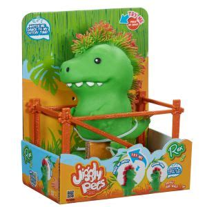 Jiggly Pets Rex The Dino Interactive Dinosaur Toy With Motion Sounds