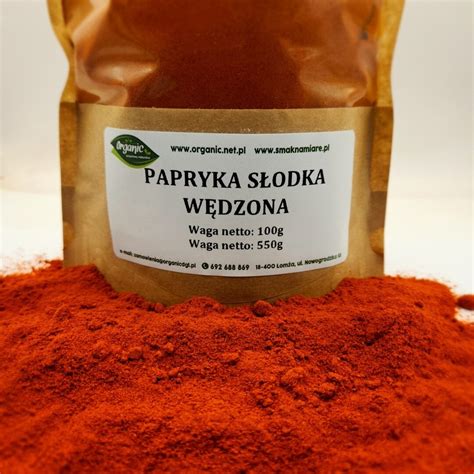 Papryka S Odka W Dzona Organic Przyprawy Naturalne