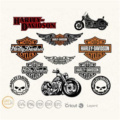 Harley Davidson Svg Motorcycle Vehicle Clipart Masterbundles