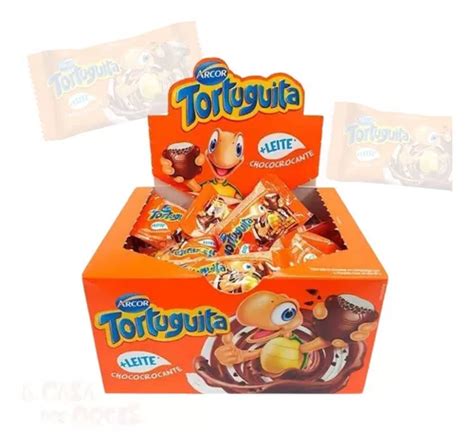 Tortuguita Chocolate Crocante Arcor Caixa Display Parcelamento Sem