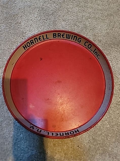 Rare 1930s Vintage Original 71 A Beer Tray Hornell Brewing NY Can