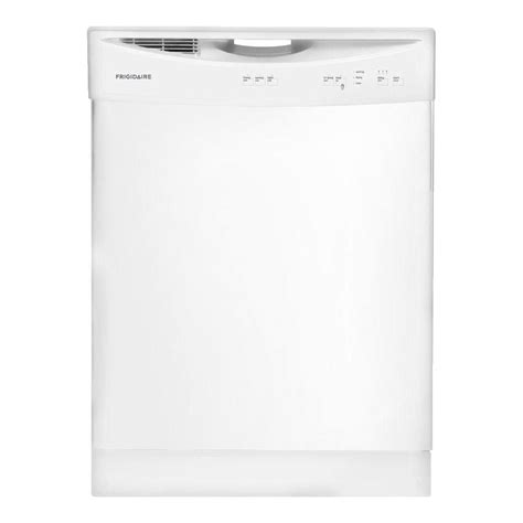 Frigidaire 24 Inch Built In Dishwasher With Plastic Tub In White The