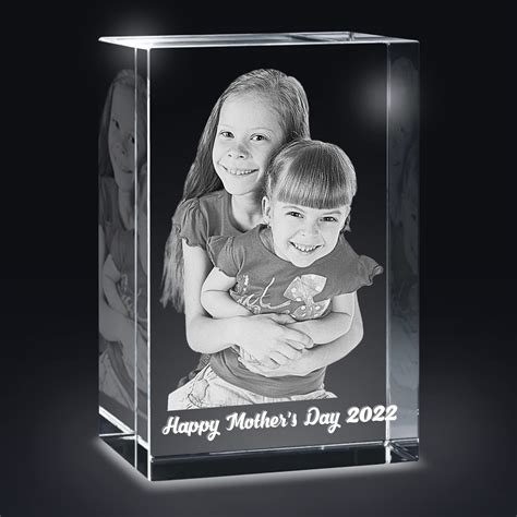 Buy Personalized D Crystal Photo Custom D Photo Crystal Laser Photo