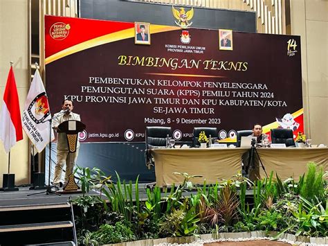 Bimbingan Teknis KPPS Pemilu 2024 Jadwal Dan Rincian Kegiatan