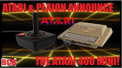 Atari Plaion Announce Atari 400 Mini Personal Computer Console Plus