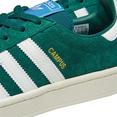 Adidas Campus Collegiate Green & White | END.