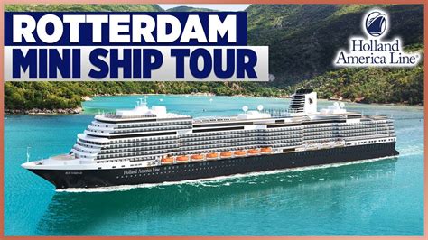 Holland America Rotterdam Cruise Ship Tour YouTube