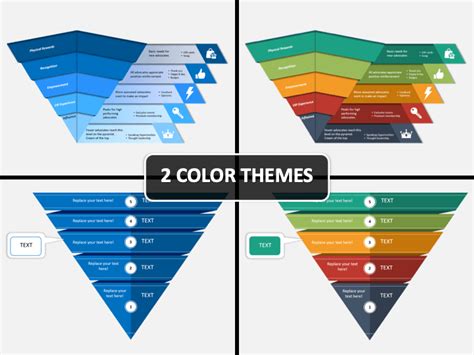 4 Levels Inverted Pyramid Infographic Powerpoint Template Ciloart Nbkomputer