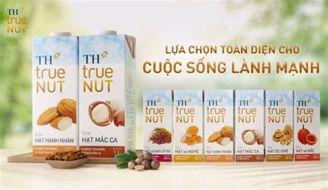 3 loại sữa hạt TH True Nut bổ dưỡng tốt cho sức khỏe