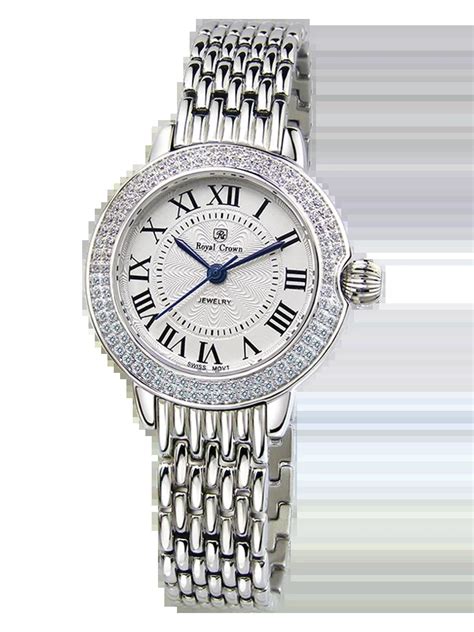 Royal Crown Jewelry Watch 6119S Italy brand Diamond Japan MIYOTA ...