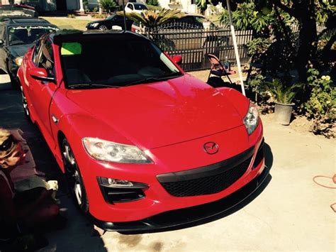 Paint Corrected Red Mazda RX 8 Wicked Auto Detailing In Huntington