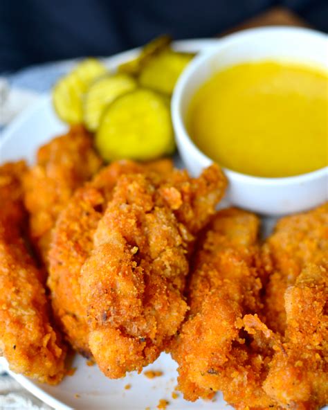 The Best Oven Fried Chicken Ever With Creamy Honey Mustard Artofit