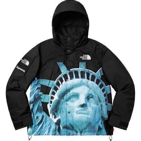 S 19FW Supreme The North Face Statue Of Liberty Mountain Jacket Black