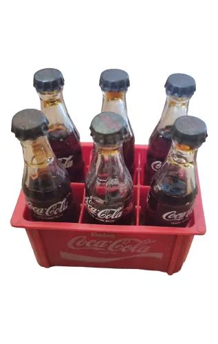 Engradado Coca Cola Miniatura Anos 80 1 M