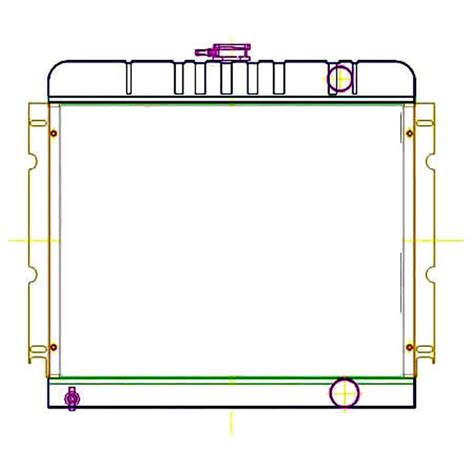 Griffin ExactFit Radiator Details For PartNumber 5 00153