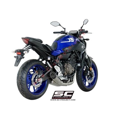 Escape Sc Project Completo Con Silenciador S Para Yamaha Mt