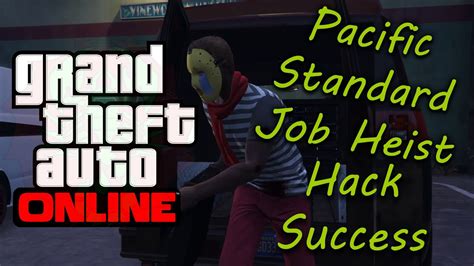 GTA V Pacific Standard Job Heist Setup Mission 3 Hack Success